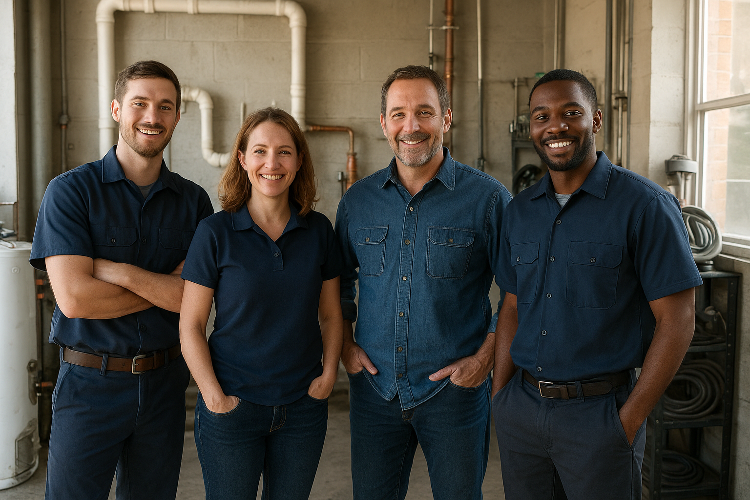 The Sac Plumbing Pros team at work in Sacramento